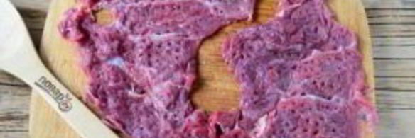 мясные роллы, фаршированные овощами