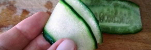 огуречные роллы с семгой