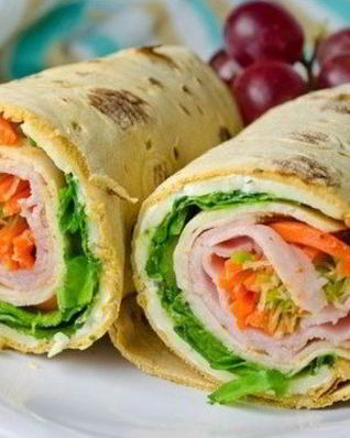 Ролл с ветчиной и сыром