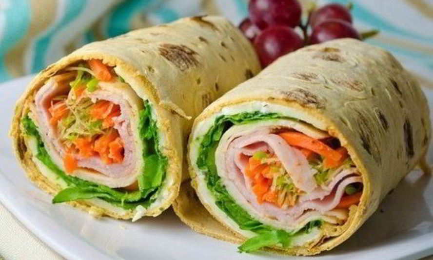 Рецепт ролла с ветчиной и сыром