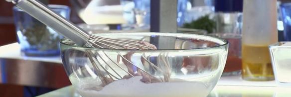 роллы из гречневых блинов с креветками