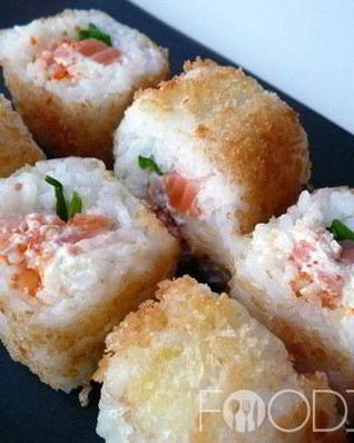 Роллы из рисовой бумаги