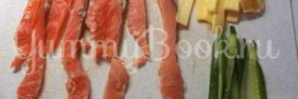 роллы с семгой