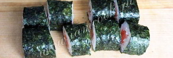 роллы сяке маки