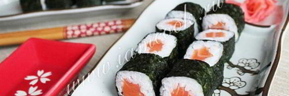 роллы сяке маки