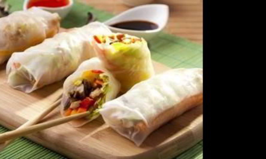 Рецепт спринга-ролла с курицей