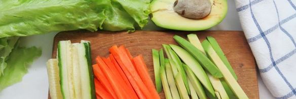 спринг-роллы с креветками