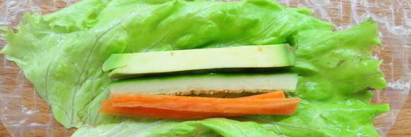 спринг-роллы с креветками