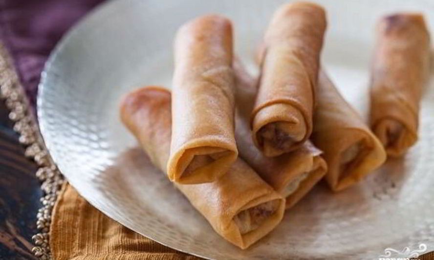 Рецепт спринга роллы с курицей