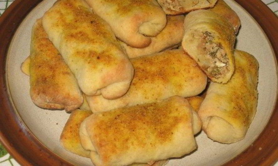 Рецепт картофельных рулетиков с мясом