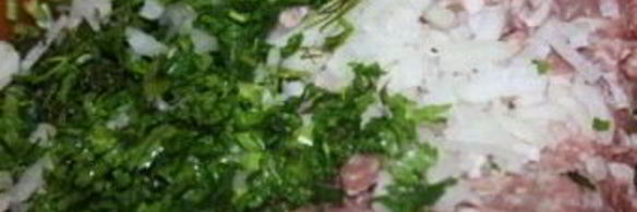 картофельные рулетики с мясом