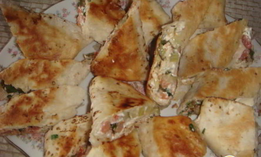 Рецепт хрустящих рулетов с овощной начинкой