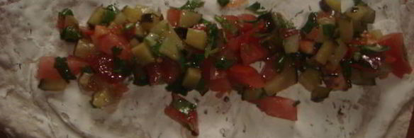 хрустящие рулеты с овощной начинкой