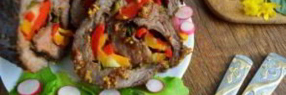 королевский рулет из говядины