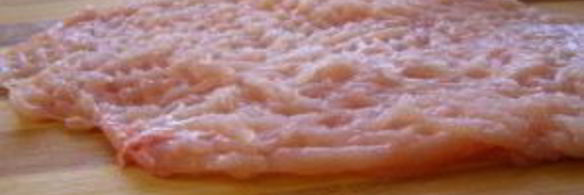 куриный рулет с креветками