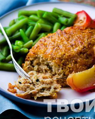 Куриный рулет в духовке