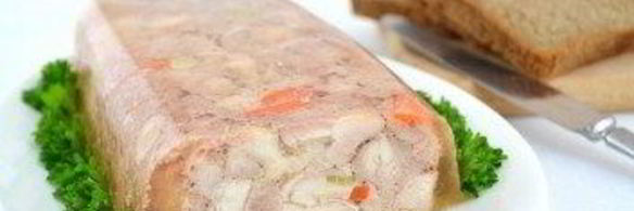 куриный рулет в желе