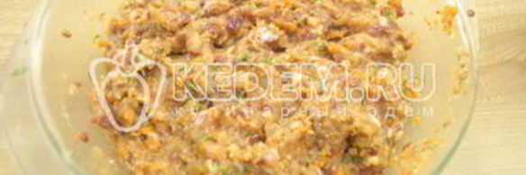 мясной рулет с яйцом