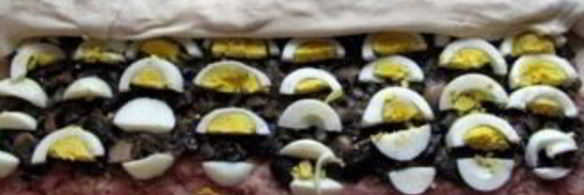 мясной рулет в тесте