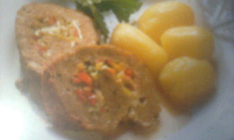 Рецепт мясного рулета