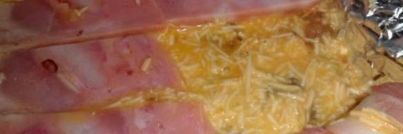 мясной, слоеный рулет