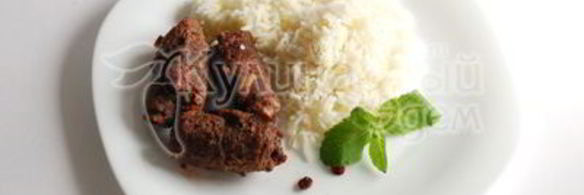мясные рулеты с клюквой