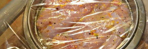 новогодний рулет из индейки