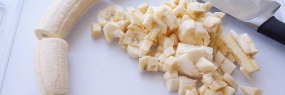 рулет бисквитный банановые чудеса за полчаса