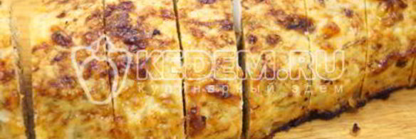 рулет из курицы рождественский