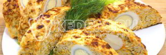 рулет из курицы рождественский