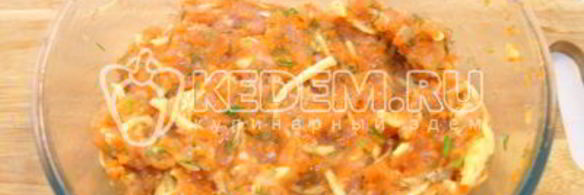 рулет из курицы рождественский