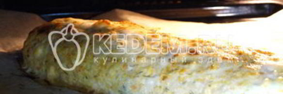 рулет из курицы рождественский