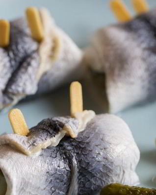 Рулет из скумбрии