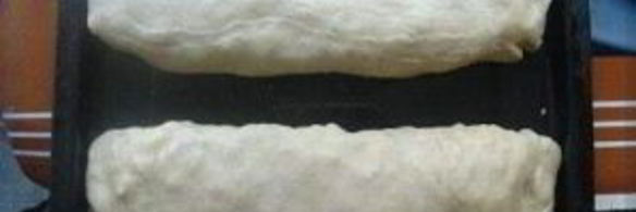 рулет из слоеного теста