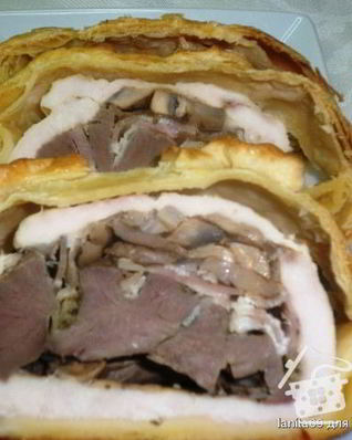 Рулет Сердечный поросенок