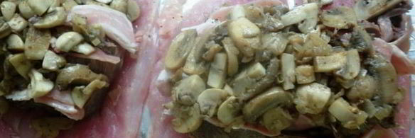 рулет сердечный поросенок