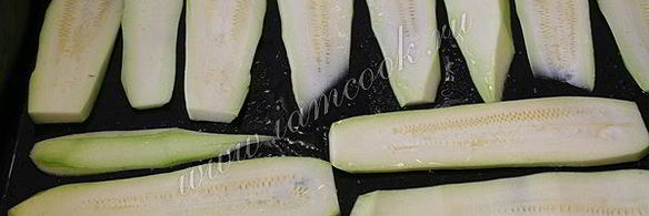 рулетики из кабачков с морковью и грецкими орехами