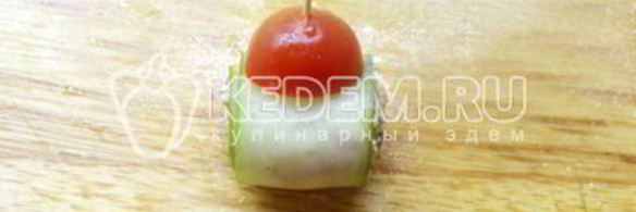 рулетики из огурцов с начинкой