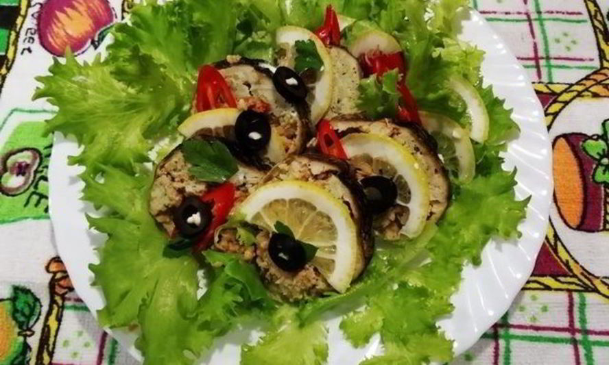 Рецепт рулетиков из щуки и тунца