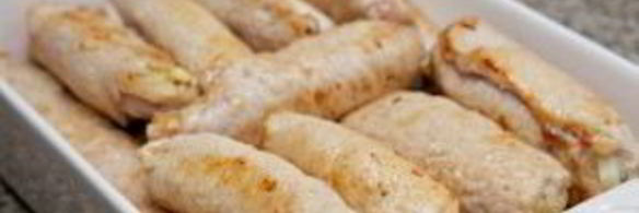 рулетики из свинины в духовке