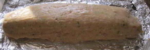 рыбный рулет с омлетом