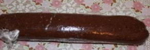 шоколадный рулет из печенья