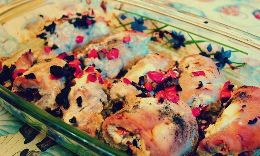 Рецепт сочных рулетиков из индейки