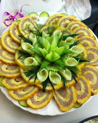 Сырный рулет