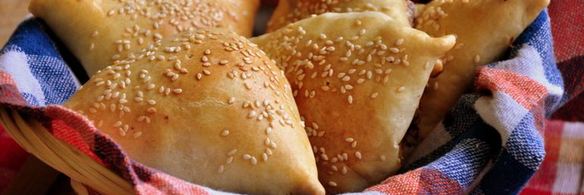 самса с курицей