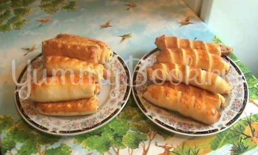 Рецепт сосисок в дрожжевом тесте