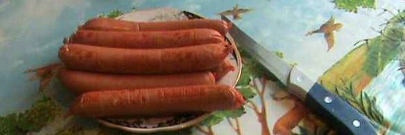 сосиски в дрожжевом тесте