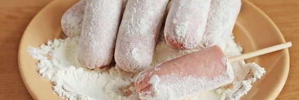 сосиски в тесте на палочке