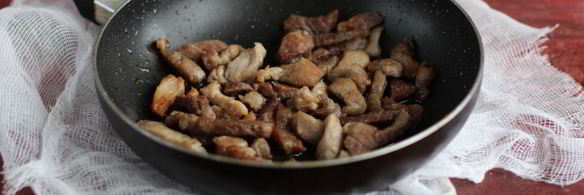 сэндвич с мясом и капустой