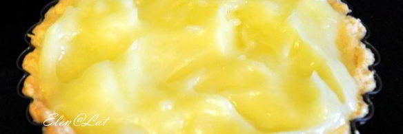 лимонные тарталетки с безе